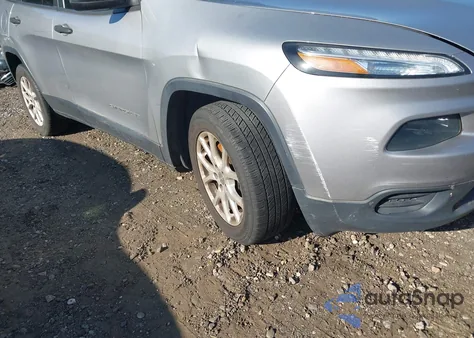 2016 Jeep Cherokee Sport из США, поврежденный, VIN 1C4PJLAB0GW272956